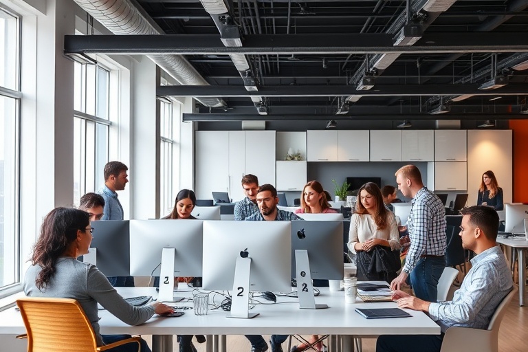 ALPION WEB ekibi çalışma ortamı